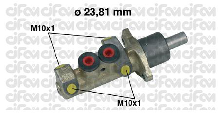 Huvudbromscylinder - Peugeot - Expert, 806. Citroen - Jumpy, Evasion. Fiat - Ulysse - OE 4601E1,9567205380,71739999