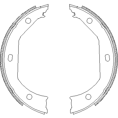 Bromsbackar - BMW - 1-SERIE-serie, E9*, E46, E39, X1 e84, 3-serie f34, F36, 4-serie, F87, M4, M3 f80, M1, M3, F30, F32. Alpina - B10