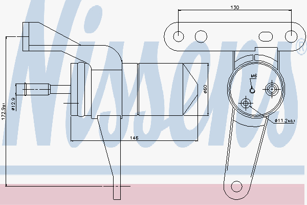 Torkfilter Nissens - Renault - Clio, Kangoo - OE 7700436061,FD83943