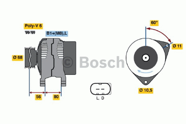 Generator Bosch - Iveco - Daily