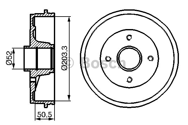 Bromstrumma Bosch - Renault - Clio, Megane, Twingo, 19, Symbol. Dacia - Sandero, Logan