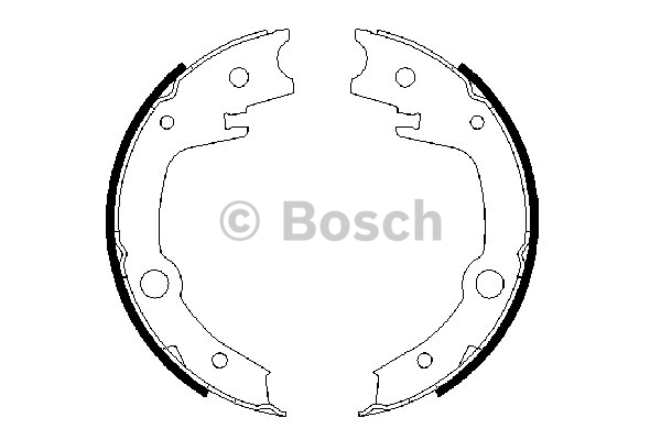 Bromsbackar - Toyota - Corolla, Yaris, Avensis, Prius, Camry, Yaris verso, Celica - OE 0449505040,4654032020,4654020080