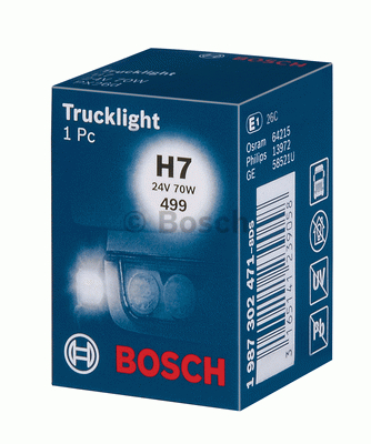 Bosch Glödlampa H7