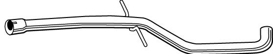 Mellanrör Walker - OE 5L0253181G,5P0253181CE,5P0253181AA,5P0253181BB