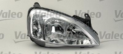 Strålkastare Valeo - Opel - Corsa, Combo - OE 93185145,1216161