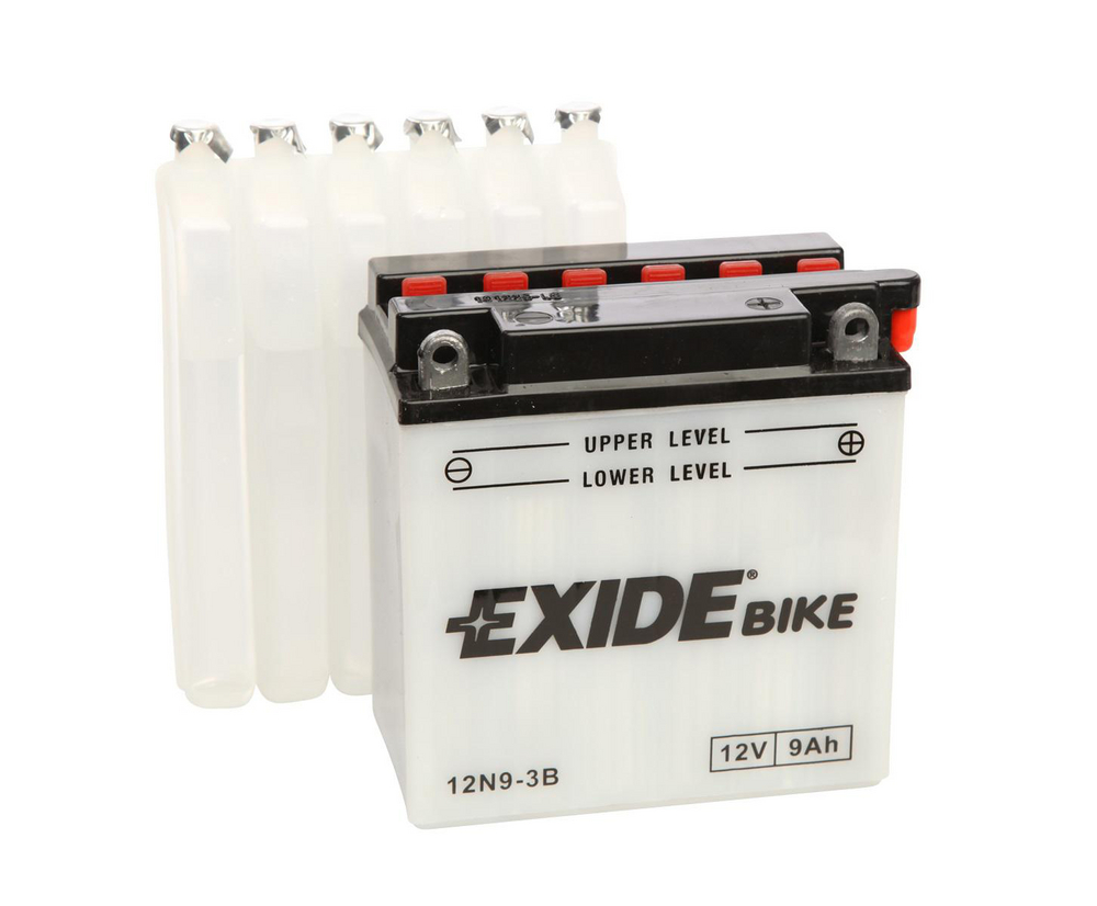 Exide Conventional 12N9-3B 9 Ah - MC-batteri