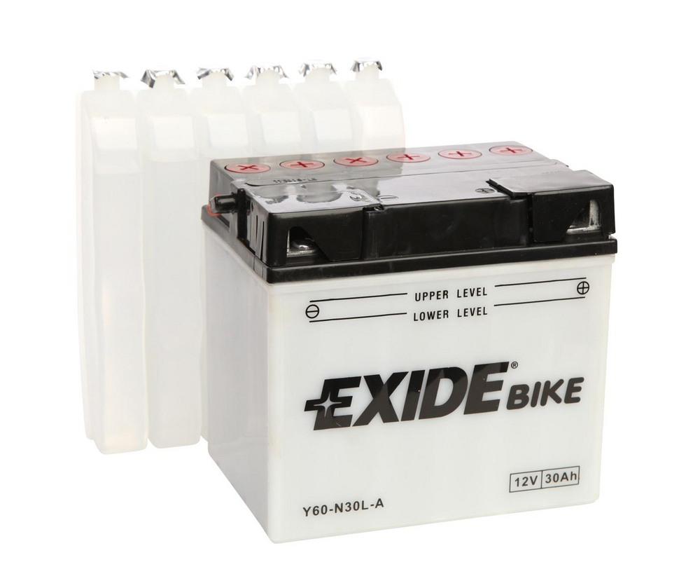 Exide Conventional E60-N30L-A 30 Ah - MC-batteri