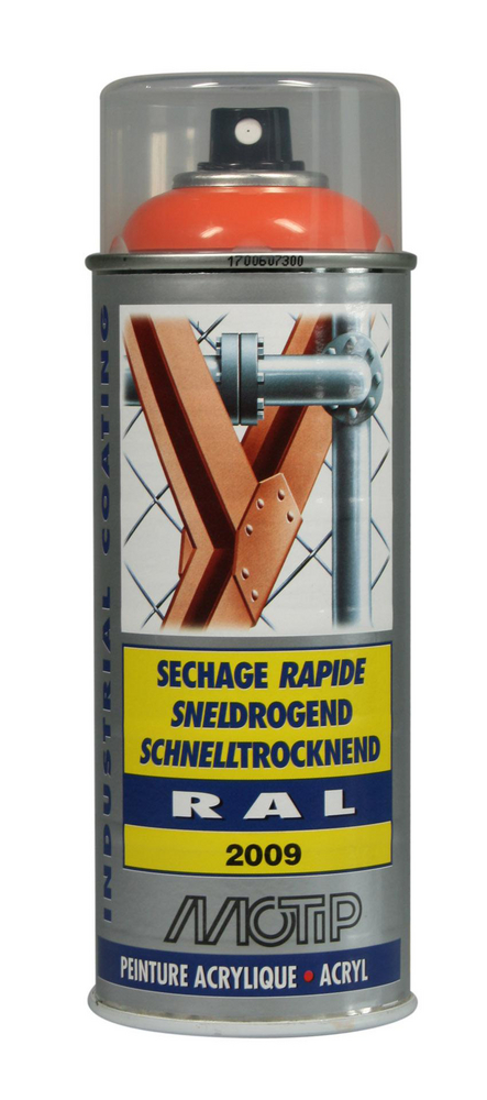 Sprayfärg RAL 7044 Högglans Silkesgrå 400ml Motip
