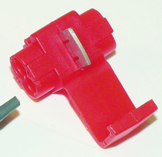 Leddklemme rød 0,5-1,0 mm²