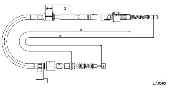 Bromswire - Mazda - Premacy - OE G14V44420C