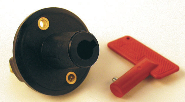 Hovedstrømbryter, 1 pin 100 A, 24 V