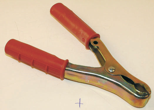 Batteriklemme Rød 120 A
