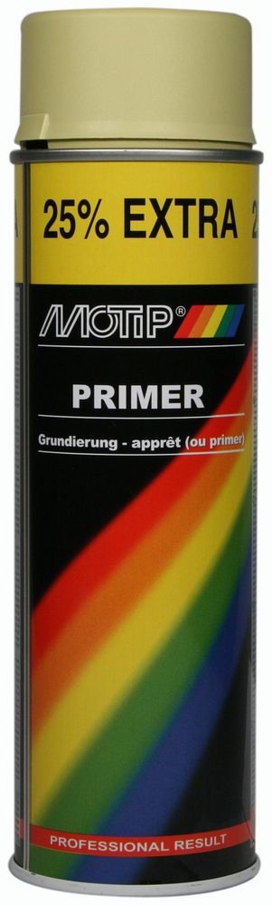 Sprayprimer/Filler Gul 500ml Motip