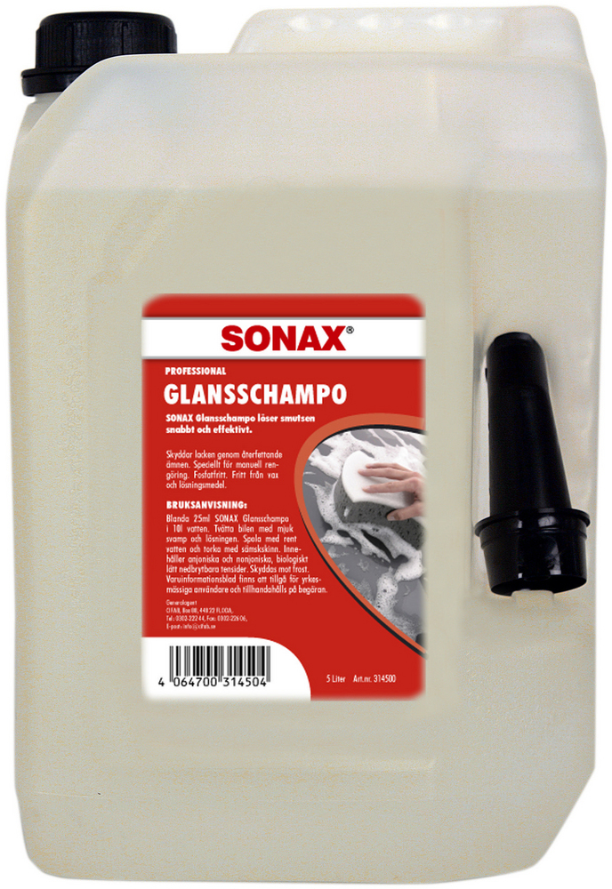 Sonax Shine Shampoo - Bilsjampo Dunk 5 l
