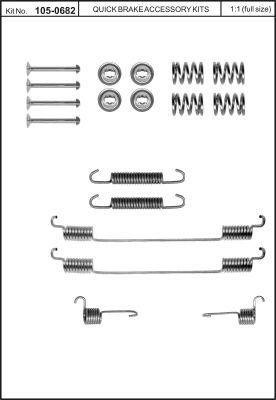 Montering kit - Fiat - Tipo, Strada, Marea, Tempra, Palio. Alfa romeo - 146, 145