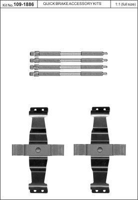 Monteringssats - BMW - 1-SERIE-serie, 3-serie f34, F36, 4-serie, F87, M4, M3 f80, I8, F30, F22, F23, F32. Mini - Mini, Countryman