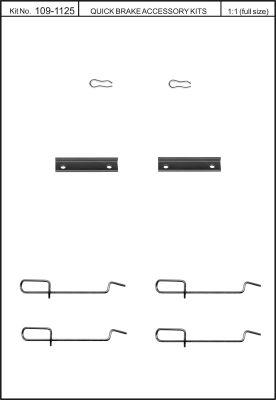 Monteringssats - Renault - Clio, Megane, 5, 19. Peugeot - 206, 205, 306, 309, 106. Citroen - Xsara, Zx, Saxo
