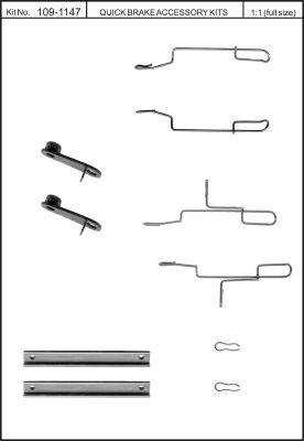 Monteringssats - Citroen - Bx. Peugeot - 106