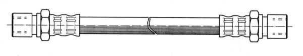 Bromsslang - Opel - Manta - OE 08984249,562450,562468,03454653,562443,562465,562439,08932193,8932193