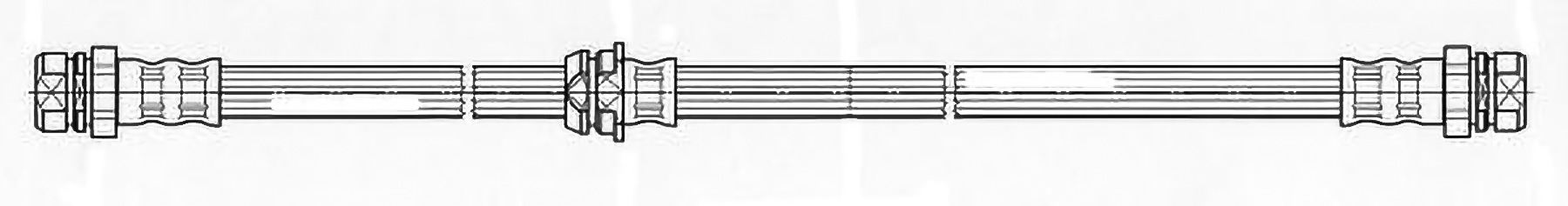 Bromsslang - VW - Golf, Eos. Audi - A3, S3. Skoda - Superb - OE 1K0611701L,1K0611701A,1K0611701N,1Q0611701E,1K0611701C,1Q0611701J