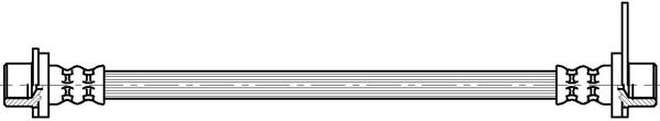 Bromsslang - Mitsubishi - Outlander, Lancer. Citroen - C-crosser. Peugeot - 4007 - OE 4806J1,4650B623,4650A243