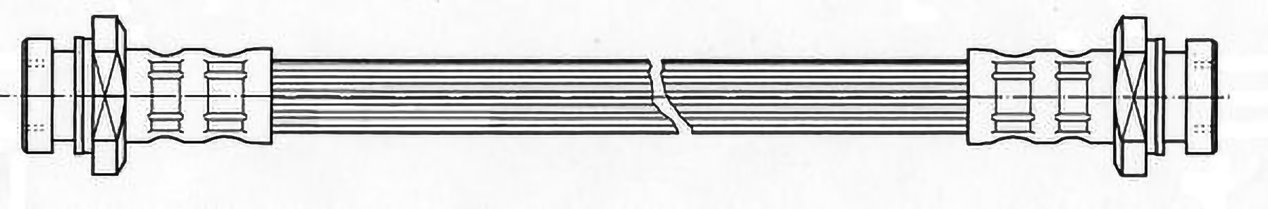 Bromsslang - Suzuki - Baleno, Liana, Wagon - OE 5157050A50