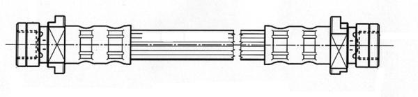 Bromsslang - Honda - Civic - OE 46430ST3E11