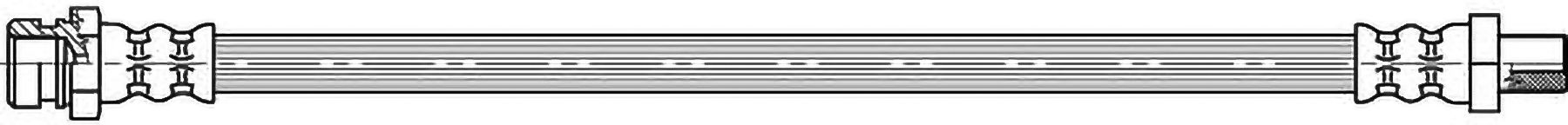 Bromsslang - Kia - Magentis. Hyundai - Xg - OE 5874438500