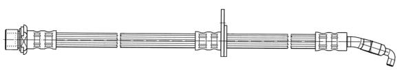 Bromsslang - Toyota - Camry - OE 9094702736