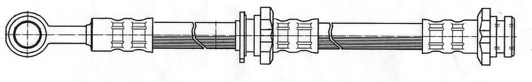 Bromsslang - Nissan - Almera - OE 462100M311,462100M300,462100M310