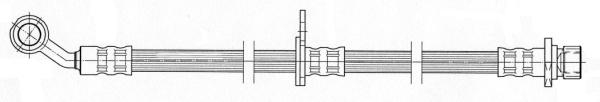 Bromsslang - Honda - Civic - OE 01464SD6000,01464S5TE00,01464S5AJ01,01464S6D000,01464S5AJ02