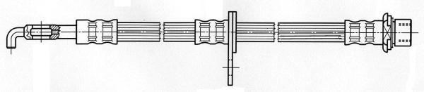 Bromsslang - Toyota - Celica, Celica gt-four - OE 9094702769,9094702852