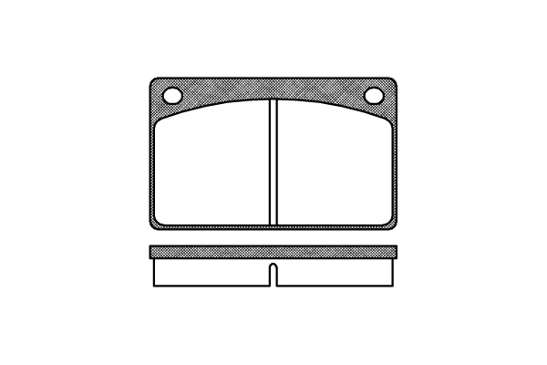 Bromsbelägg - Volvo - 240, Amazon, 140, P1800, 164, 260 - OE 2726735,2758944,2717395,2701639,2725661,2728731,2728673