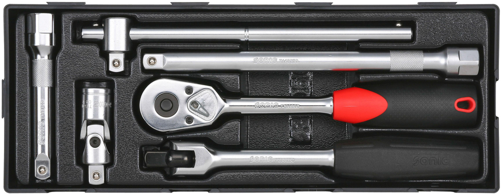 Tillbehörssats TTS 1/2", 6 delar Sonic