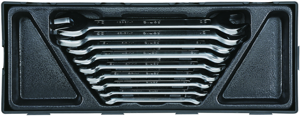 Blocknyckelsats dubbel U TTS, 8 delar Sonic