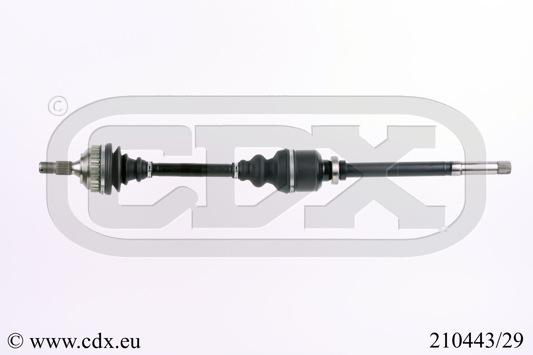 Drivaxel CDX - Peugeot - Partner