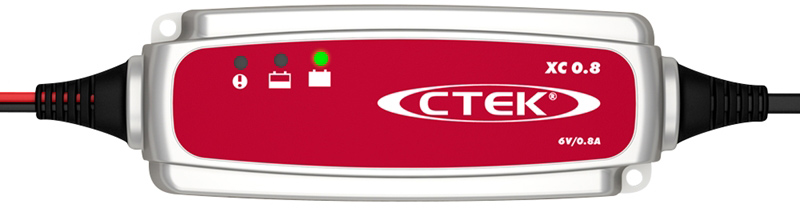 CTEK XC 0.8 - Batterilader 6V, 0.8A