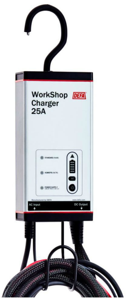 DEFA WorkshopCharger - Batterilader 12V, 25A