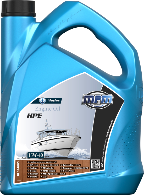 MPM Marine HPE 15W-40 5L MPM