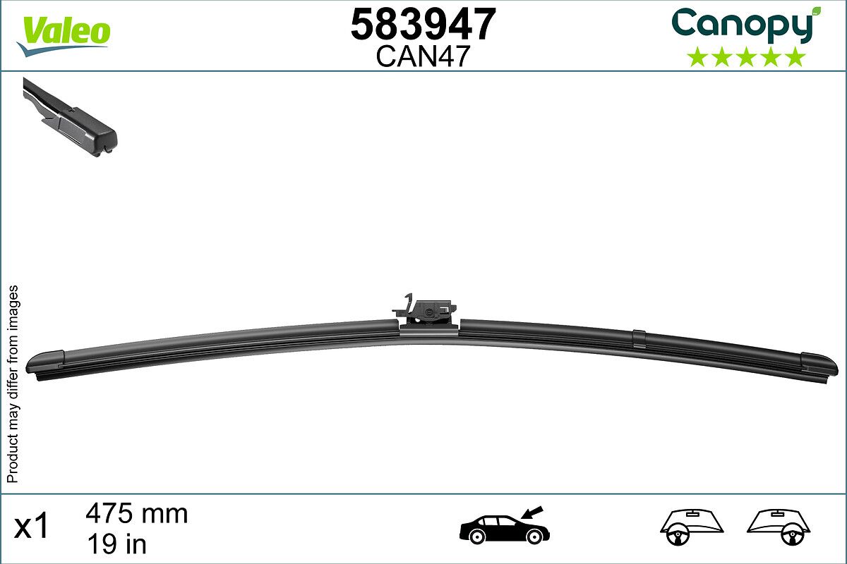 VALEO Torkarblad CANOPY 583947