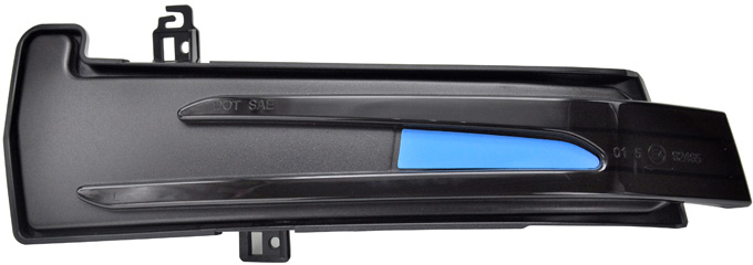 Sidospegelblinkerssats LED - Mercedes Miscellany - rökgrå - inkl. Dyna - Mercedes - E-klass, W205, W204, W176