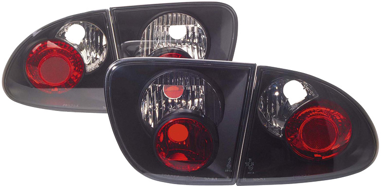 Baklyktspaket Seat Leon 1M 1999-2005 - Rökgrå/Svart - Seat - Leon