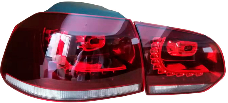 LED-baklyktssats R-look Volkswagen Golf VI 2008-2012 exkl. Variant - r - VW - Golf
