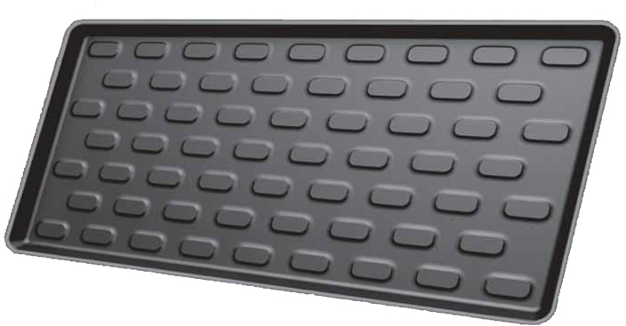 Bagagerumsmatta, universal - 900 mm x 1000 mm