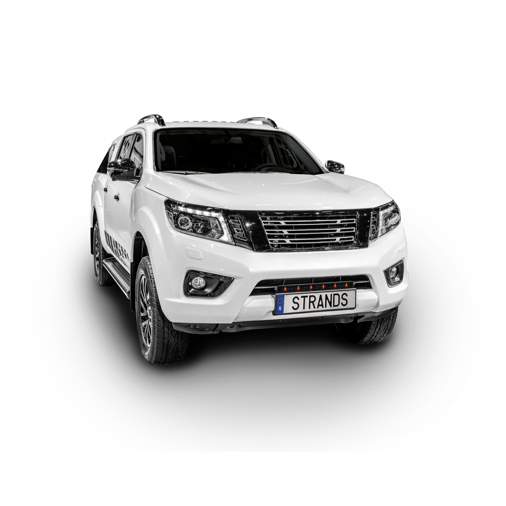 Dark Knight Nuuk 20" – e-märkt LED-ramp, 9500 lumen, Nissan Navara 201