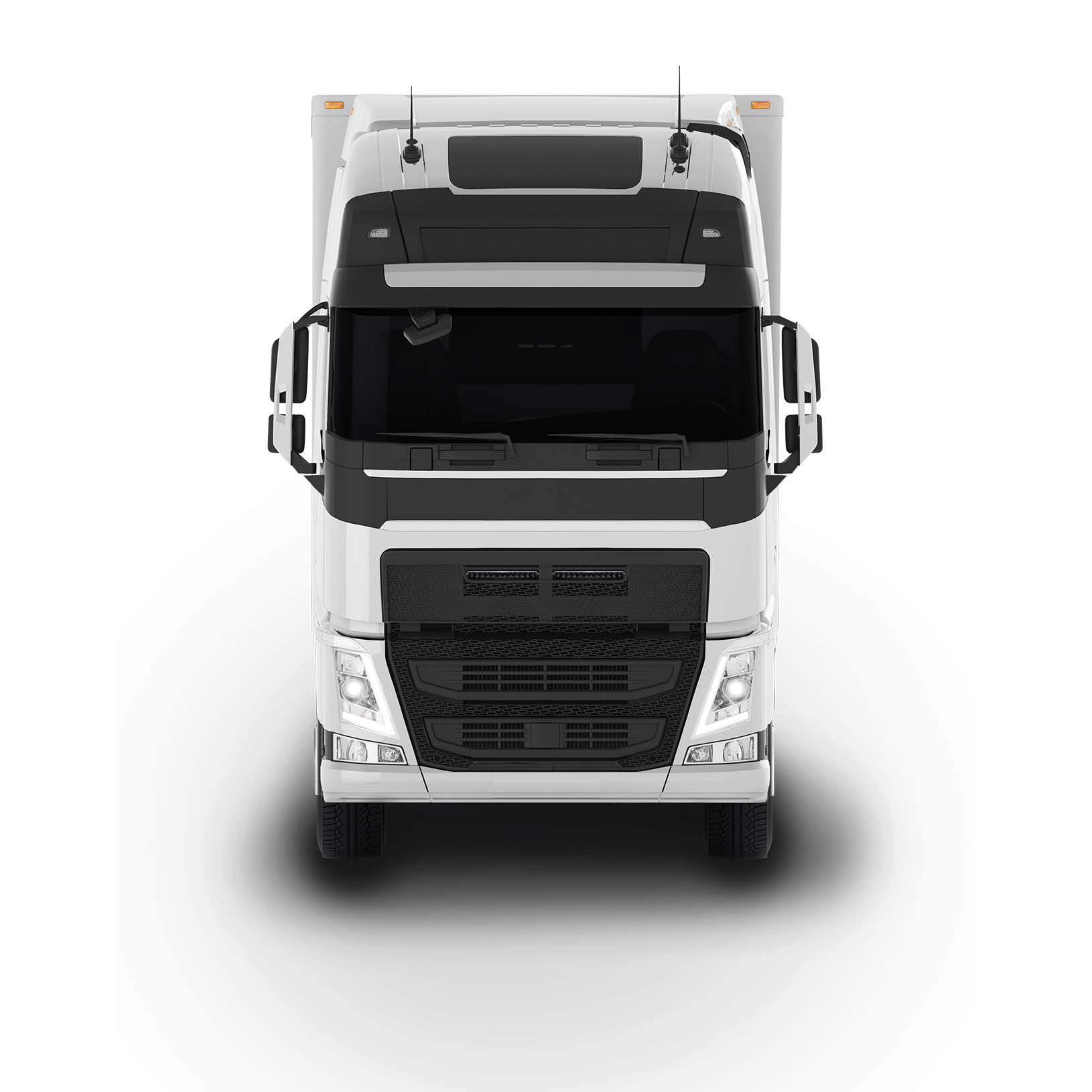 Nuuk Black – Ledramp Paket 2x 14", 3 år garanti, Passar Volvo FH 2012-