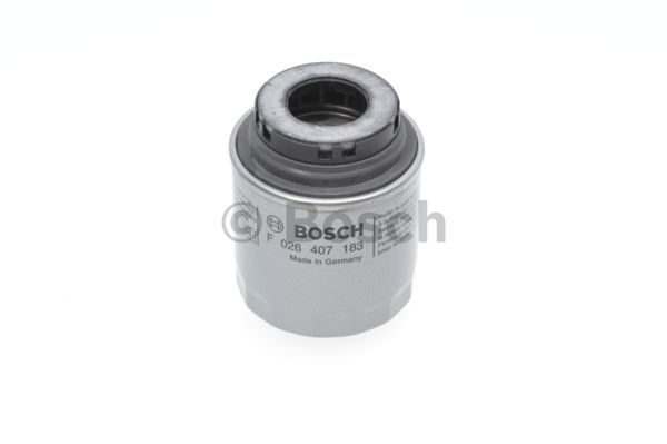 Bosch F026407183 oljefilter skruefilter Ø78 mm Høyde 97 mm 3/416 UNF - VW - Skoda - Audi - Seat