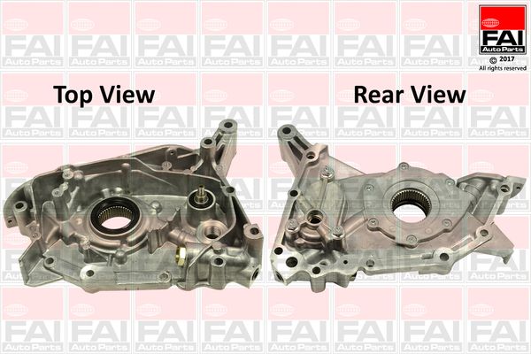 FAI AutoParts Oljepump OP270 - Galloper - Exceed. Hyundai - H100, H1, Sr. Kia - K-serie, Pregio. Mitsubishi - L-200, L-300/cosmos, Pajero, L-400