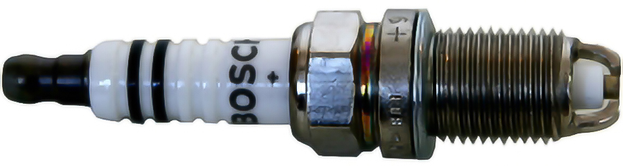 Tändstift Super Plus Bosch - FLR8LD+U +9 (0 242 229 654) - VW - Opel - Audi - Saab - Skoda - Chevrolet - Daewoo - Daihatsu