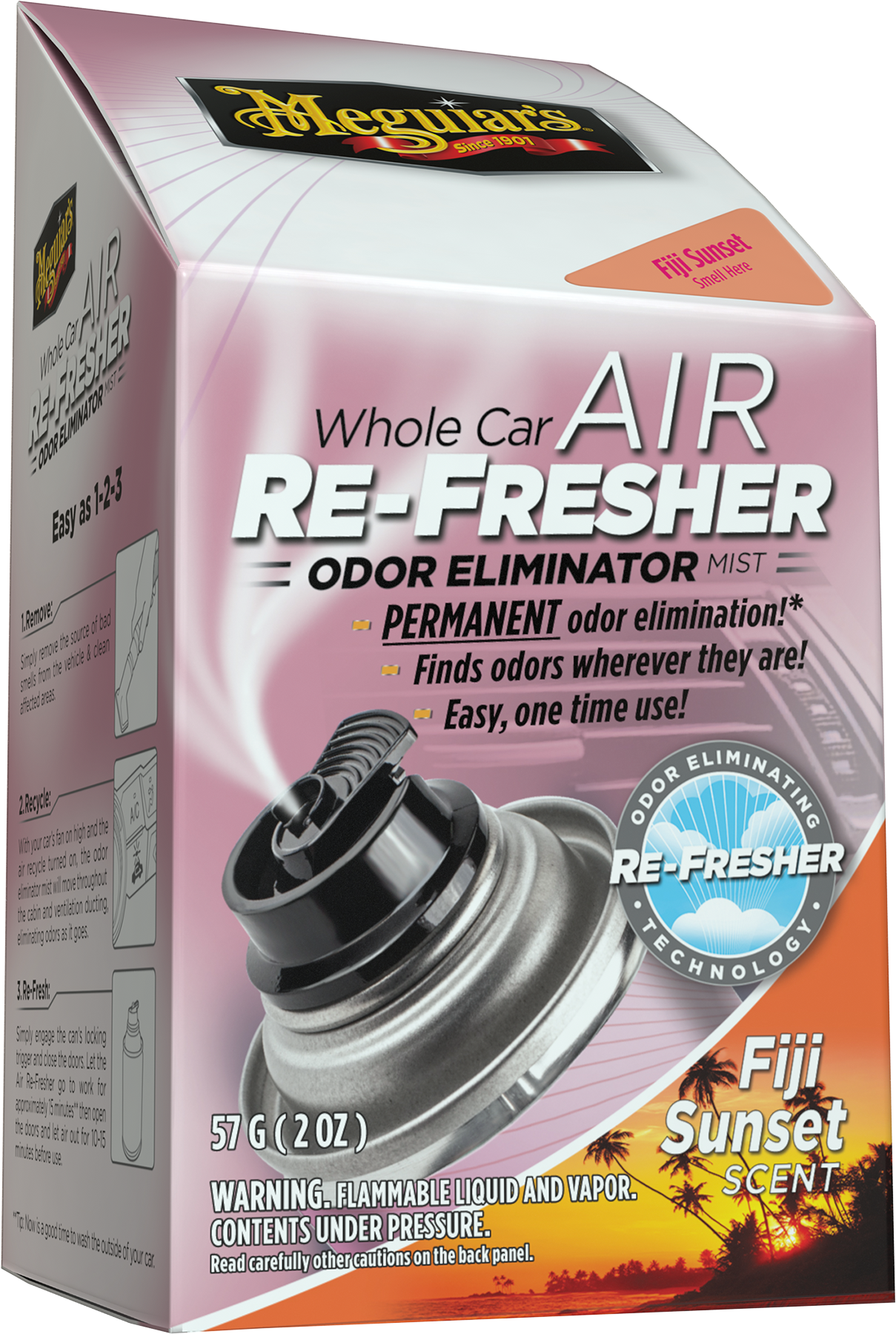 Meguiars Air Freshener - Hele bilen Air Re-fresher Fiji Sunset 57 g